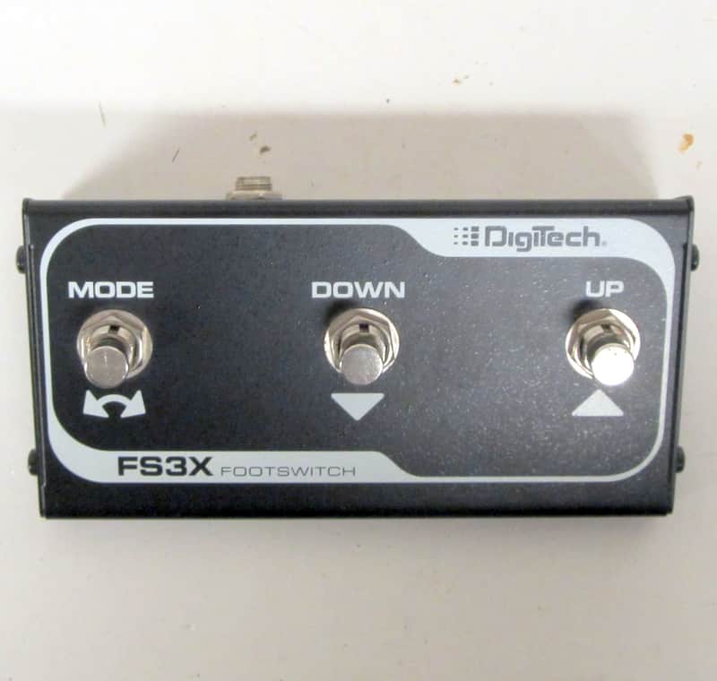 Used DigiTech FS3X 3 Button Footswitch VGC image 1