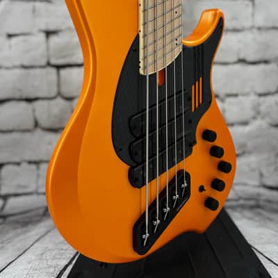 Dingwall NG3 Adam "Nolly" Getgood Signature 5-String - Lamborghini Orange image 3