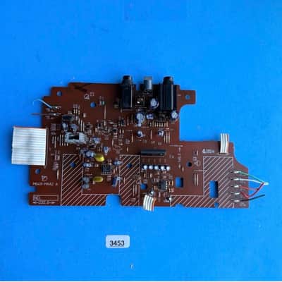 CASIO LK-92TV Lighting Keyboard Part: DC Sustain Phones Board PCB M649-MAA2 image 6