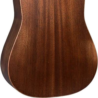 Martin Guitar D-15M StreetMaster with Gig Bag, Acoustic Guitar for the Working Musician, Mahogany Construction, Distressed Satin Finish, D-14 Fret, and Low Oval Neck Shape image 4