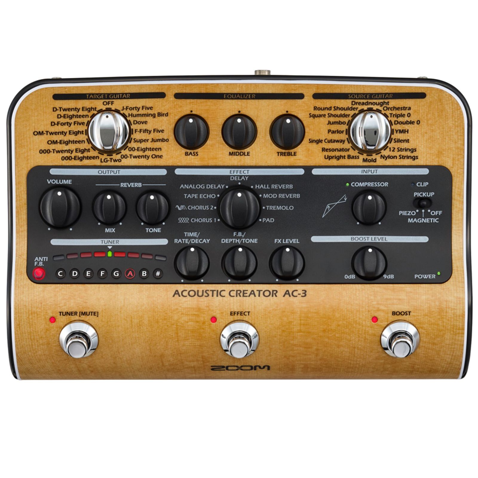 Zoom AC-3 Acoustic Creator | Reverb Canada