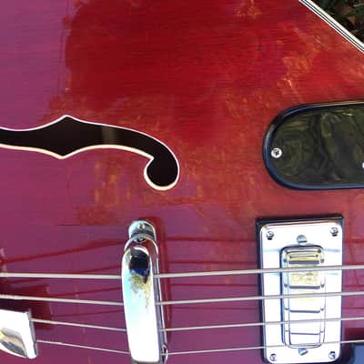 GOYA 1965 VINTAGE PANTHER BASS GUITAR - All Original - Case image 8