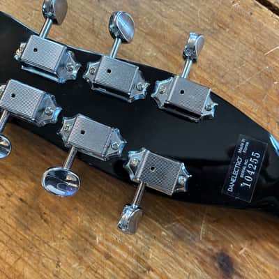 Danelectro Blackout 59M NOS+ 2022 - Present - Black Metalflake image 9