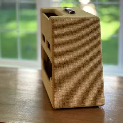 Mojotone FENDER TWEED DELUXE STYLE 1X12 COMBO GUITAR AMP CABINET 2022 with SPEAKER image 4