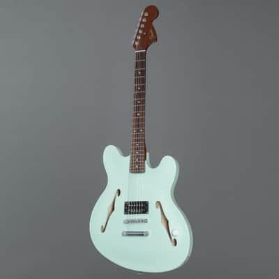 Fender Tom Delonge Starcaster Satin Surf Green - Electric Guitar image 10