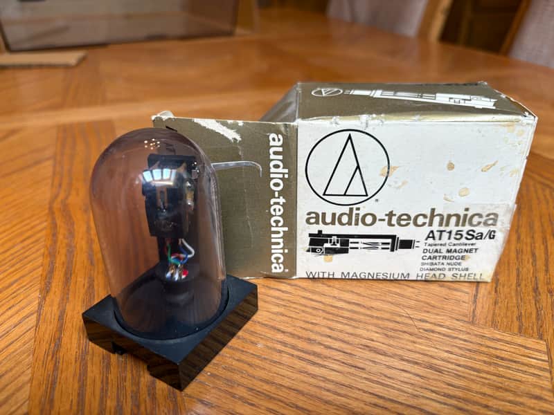 Audio-Technica AT15Sa/G mid-70s - copper & black image 1