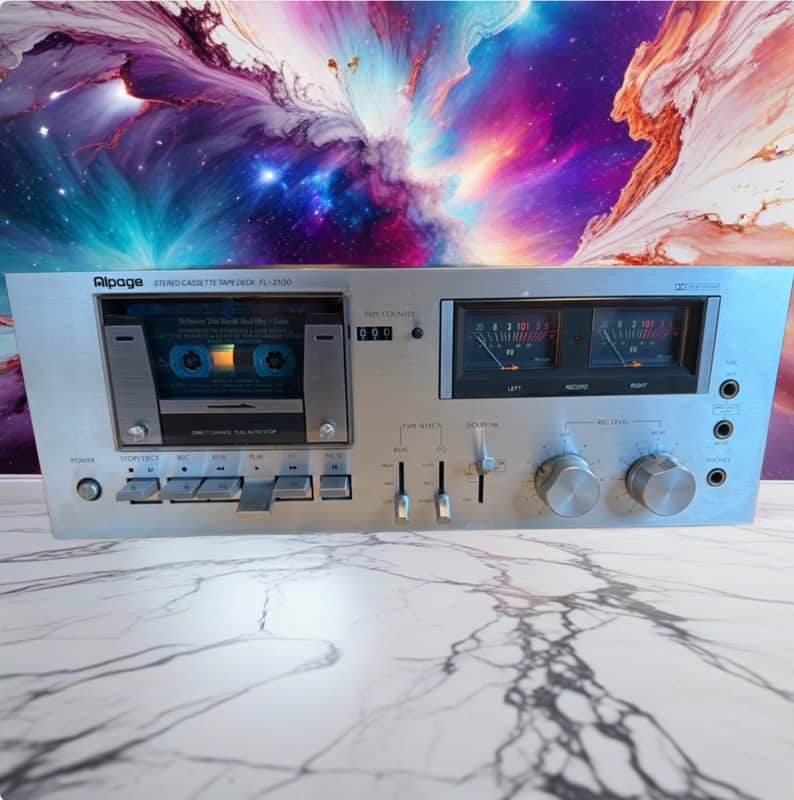 Alpage (Luxman) FL2100 Audiophile Cassette Deck FRESH SERVICING ✅ VU Meters💎 image 1