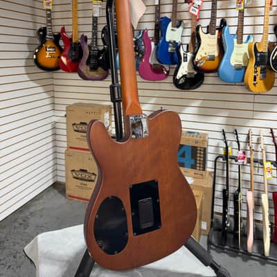 Fender Acoustasonic Standard Telecaster Acoustic-electric Guitar - Honey Burst & PLEK*D #048 image 13