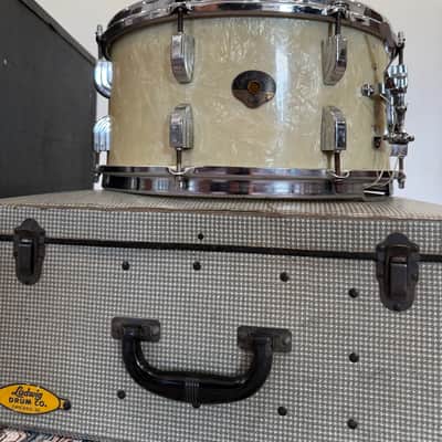 Ludwig-Leedy 14x7 Snare Drum - White Marine Pearl image 1