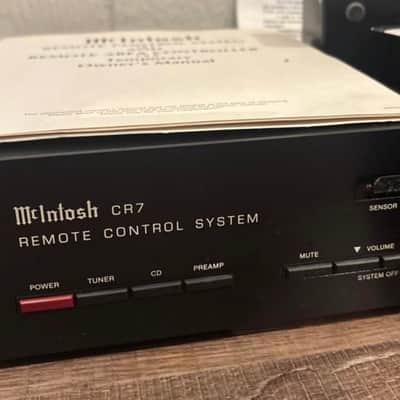 McIntosh CR12/CR7 Remote Control Sys/SPS-4 Speaker Selection/R606 Multiple Sensor Adapter- Audio/Video Multizone Control System-1980's image 4