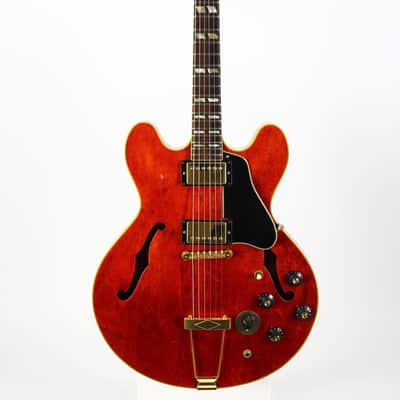 1968 Gibson ES-345 Cherry Semi-Hollow Body | Vintage Electric Guitar w Original Case ES-335 Stereo image 5