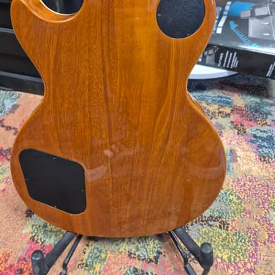 Gibson standard les paul 2019 - Trans amber AAA SUPER UPGRADED W/HARDCASE image 6