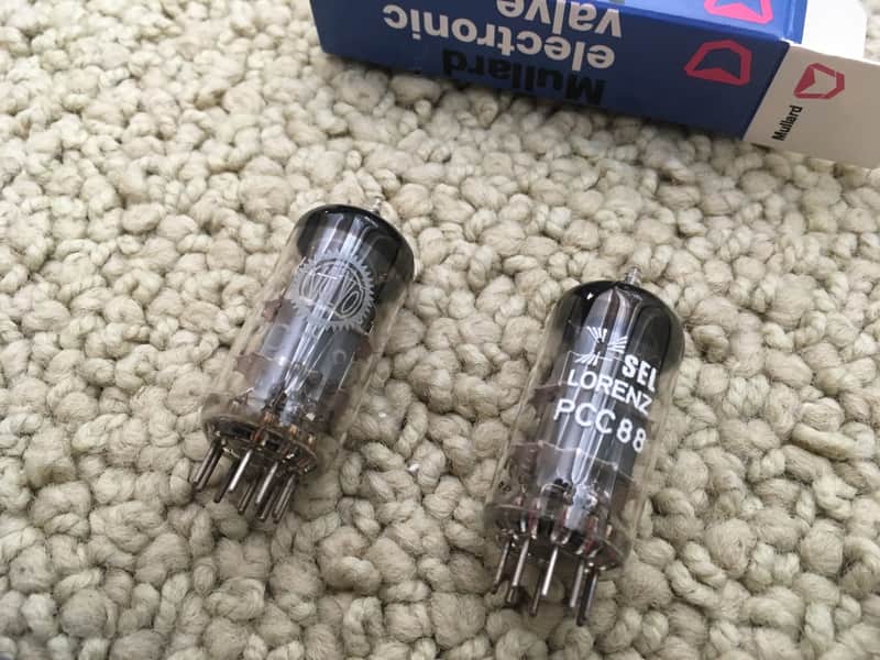 Mullard Blackburn Super Sonics PCC88/7DJ8 Audio tubes image 1
