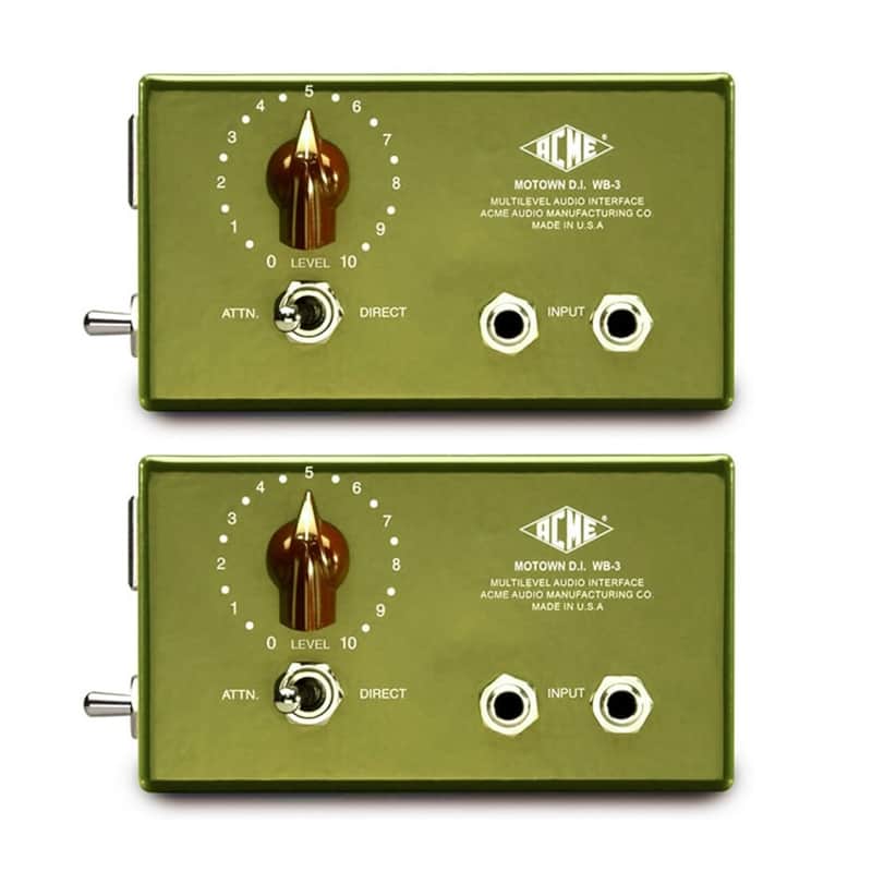 ACME Audio Motown DI WB-3 Stereo Pair image 1