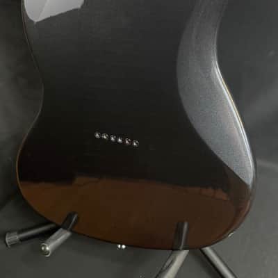 Squier FSR Paranormal Offset Telecaster SJ Electric Guitar Charcoal Frost Metallic image 12