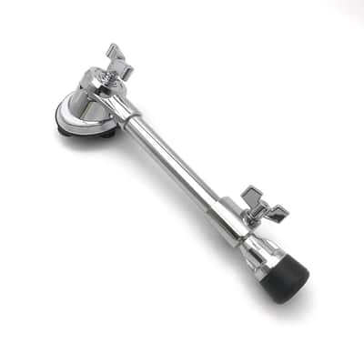 Crush Bass Drum Spur, Left Side, Chrome image 1