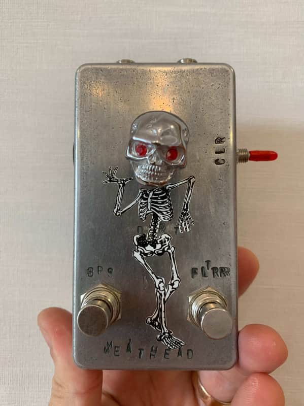Custom D*A*M Meathead clone FUZZ with Dark mode and FILTER switch DOOM Sludge 2022 image 1