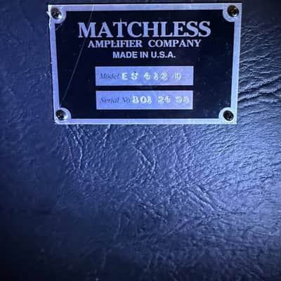 Matchless ES412 120-Watt 4x12" Guitar Speaker Cabinet 1994 - 1996 image 6