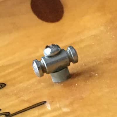 Chrome Custom Strat Tele String Retainer Guide Relic Electric Guitar Luthier MIJ image 4