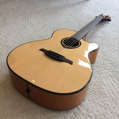 Lag T66ACE Auditorium Cutaway Acoustic-Electric Guitar image 5