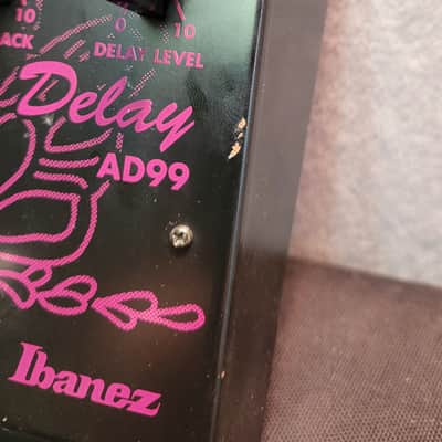 Vintage Ibanez AD99 Analog Delay with original box, paperwork, and power supply! image 15