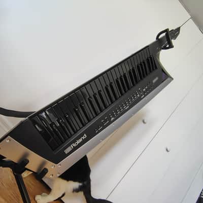Roland AX-Edge 49-Key Keytar Synthesizer 2018 - Present - Black / Red image 2
