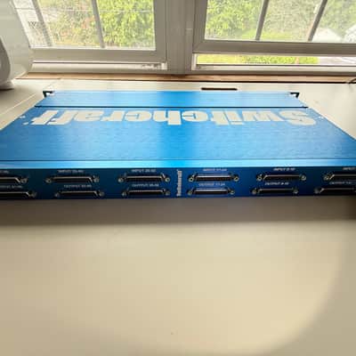 Switchcraft StudioPatch Series 9625 96-Point TT-DB25 Patchbay 2010s - Blue image 2