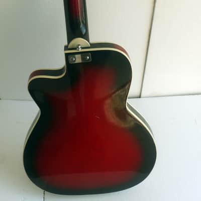 Vintage RARE Melodija Menges hollow body Jazz guitar archtop 1960 s image 6