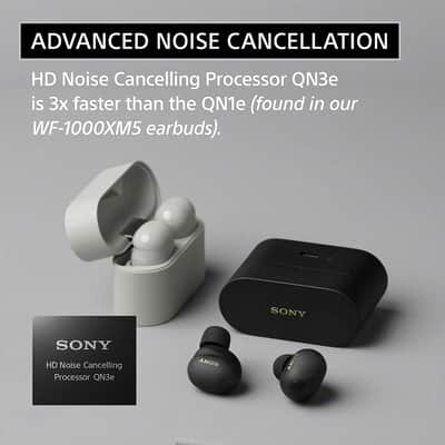 Sony The Best Truly Wireless Noise Cancelling Earbud Silver+1 Yr Warranty Bundle imagen 10