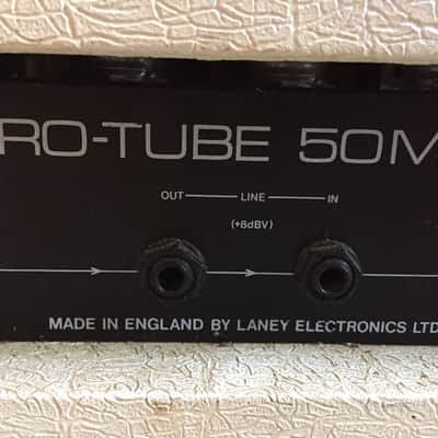 RARE 20th Anniversary WHITE Laney AOR 50 W Pro Tube Lead Full Stack #068 image 8