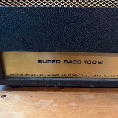 Marshall Super Bass 1973 image 10