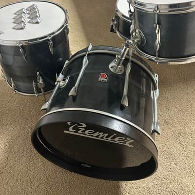 Premier Vintage Drum Set with Matching Snare 1960’s - Gray Shimmer image 1