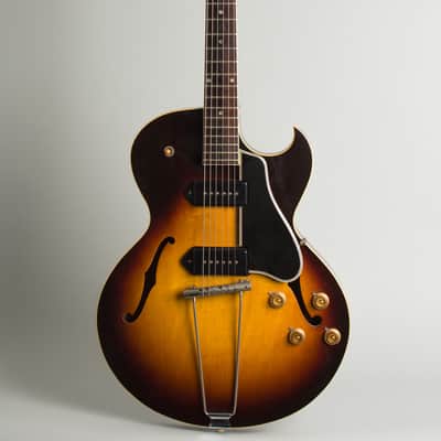 Gibson  ES-225TD Thinline Hollow Body Electric Guitar (1959), ser. #S9407-26 (FON), black tolex hard shell case. image 1