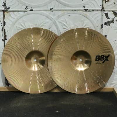 Used Sabian B8X Hi-Hats Cymbals 13in image 2