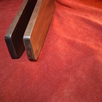 Yamaha S80 Synthesizer Replacement Wood End Panels - Solid Exotic African Sapele Wood image 6