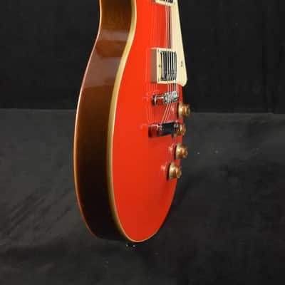 Epiphone Les Paul Standard 50s Plain Top Cardinal Red w/Gig Bag image 5
