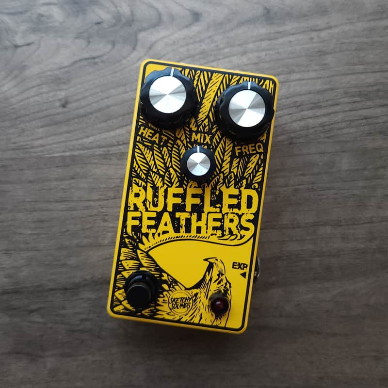 Sketchy Sounds Ruffled Feathers Fixed Wah Guitar Pedal image 1
