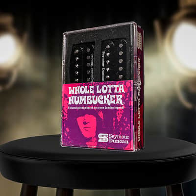 Seymour Duncan SH-18 Whole Lotta Bucker Humbucker Set Black Jimmy Page image 1