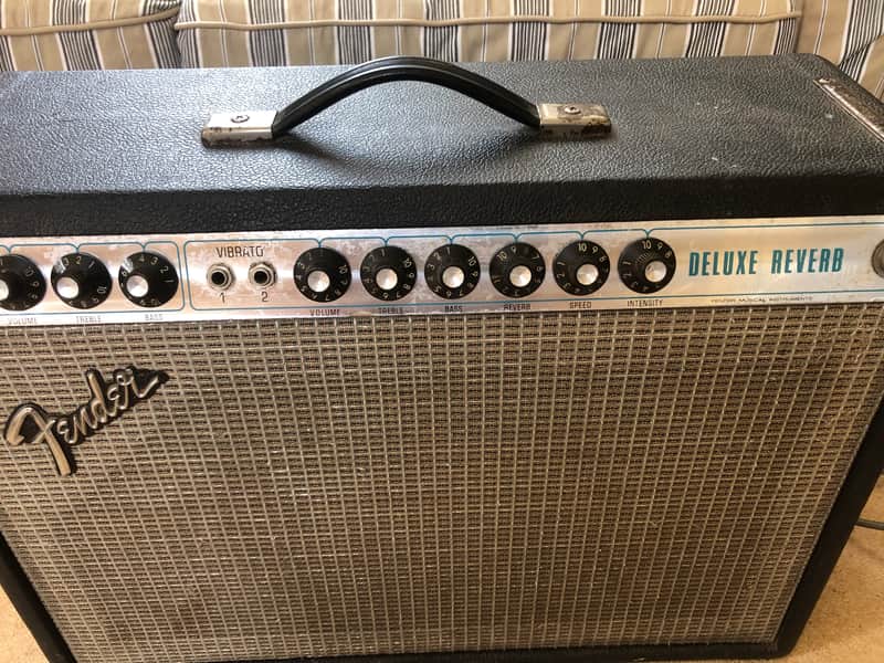 Vintage 1976 Fender Deluxe Reverb Amp image 1