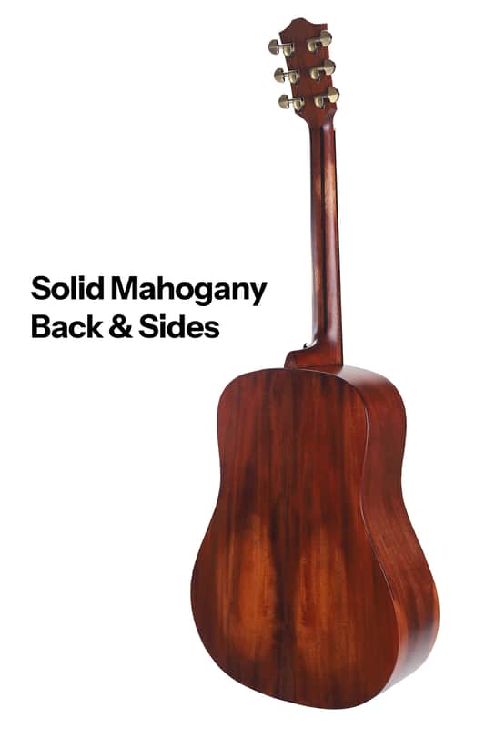 ギター bromo bar1hm Bromo BAR 1HM All-Solid Dreadnought Guitar