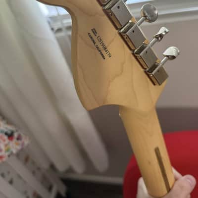 Fender Limited Edition American Performer Stratocaster with Maple Fretboard 2019 - Olympic White image 4