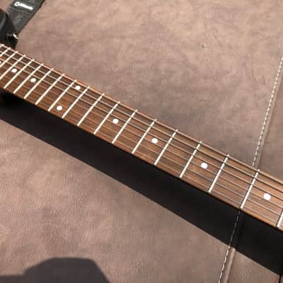 Kramer Imperial Matte Black Explorer Electric Guitar & DiMarzio Strap image 6