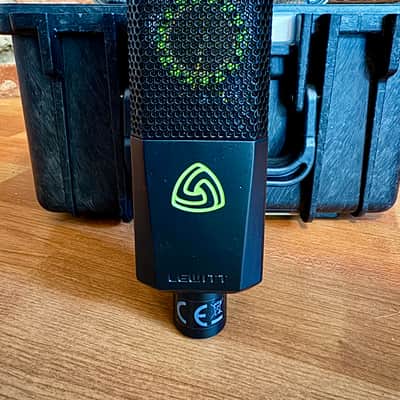 Lewitt LCT-640-TS "Twin System" Dual-Output Large Diaphragm Condenser Microphone 2010s - Black image 2