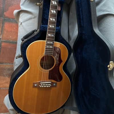 Gibson J-185 12-String 2000 - 2006 - Antique Natural image 2