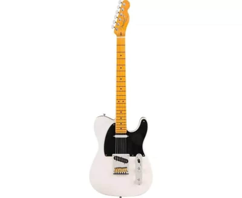 FENDER - AMERICAN ULTRA LUXE VINTAGE '50S TELECASTER MAPLE FINGERBOARD WHITE BLONDE