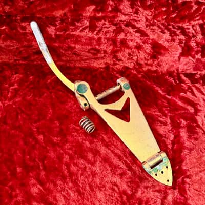 Gretsch Bigsby B6 Vibrato tailpiece 1965 - GOLD original vintage