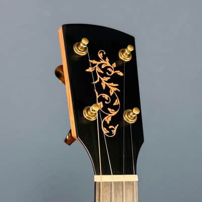 Rickard 12" Cherry Little Wonder Banjo with Antiqued Brass Hardware image 12