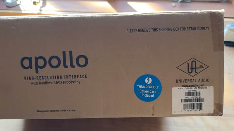 Universal Audio Apollo 8 DUO Thunderbolt Audio Interface 2010s - Silver With Custom Patchbay image 1