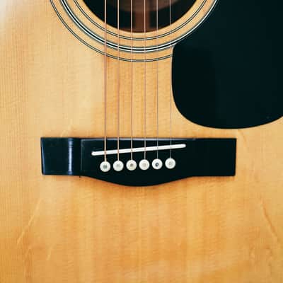 1980s Yamaha FG-350D – Solid Top | Made in Japan | Original Hard Case | Good condition image 5