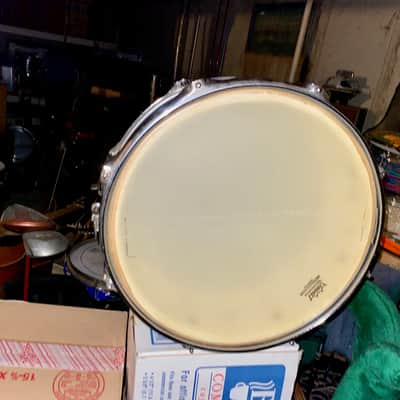 Ludwig No. 908 Jazz Festival 5x14" 8-Lug Snare Drum with Keystone Badge 1960 - 1968 - Blue Sparkle image 5
